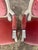 Mid 19th Century French 19th Century Louis XVI Painted Walnut Arm Chairs - Set of 2 For Sale - Image 5 of 12