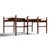 Mid-Century Modern Pair of Sculptural Walnut and Terrazzo Side Tables Attributed to John Keal For Sale - Image 3 of 11