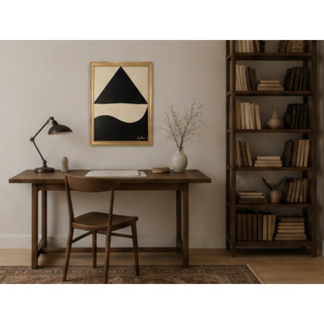 Paint Title: Horizon Tide Modern Painting , Framed by Bryan Boomershine For Sale - Image 7 of 7