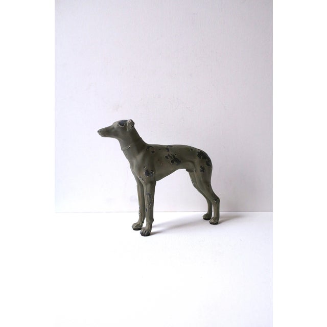 Dog Sculpture Decorative Object in Art Deco Style For Sale In New York - Image 6 of 9