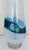 Late 20th Century Pair of Large John Richard Designer Table Lamps Blue & White Glass Post Mid Century Modern For Sale - Image 5 of 9