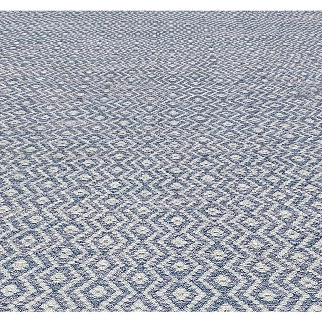 Early 21st Century Contemporary Custom Flat Weave Wool Rug by Doris Leslie Blau For Sale - Image 5 of 9