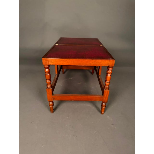 Flip-Top English Library Steps or Flat-Top Side Table, Late 20th Century For Sale - Image 13 of 14