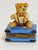 Ceramic Limoges Porcelain Box With Teddy Bear on Book Hand-Painted France For Sale - Image 7 of 12