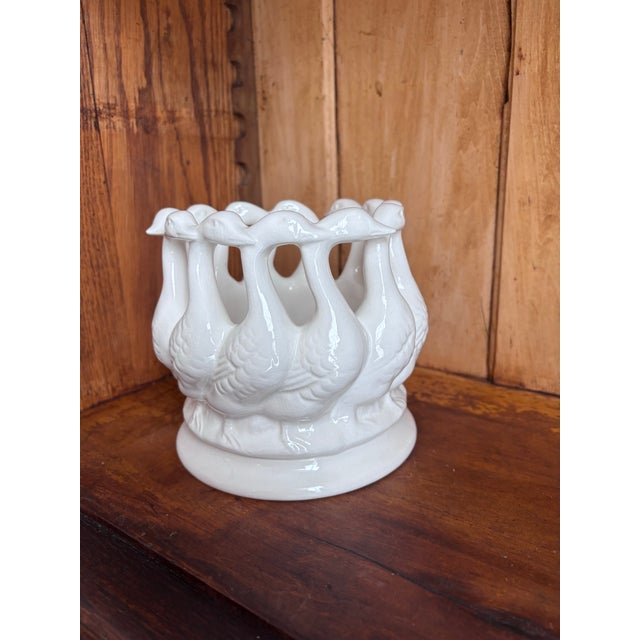 Mid-Century Modern Lenwile Ardalt Artware, Japanese Ceramic Bowl, Planter For Sale - Image 3 of 5