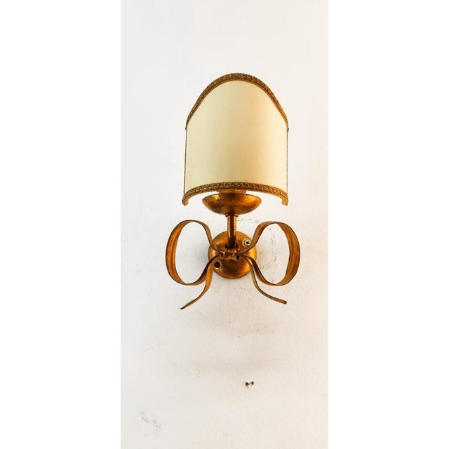 Vintage Wall Light in Wrought Iron For Sale - Image 10 of 18
