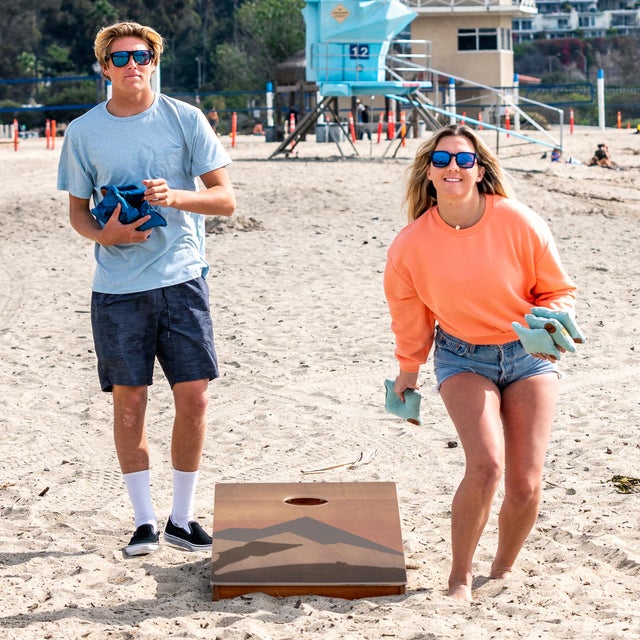 Retro Elakai Mahogany Pathfinder Cornhole Boards For Sale - Image 10 of 10