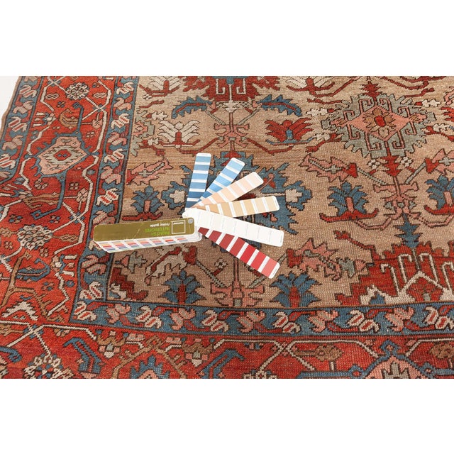 1920s Persian Heriz Rug For Sale - Image 10 of 10