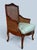 Vintage Louis XV Style Caned Bergère Walnut Chair For Sale - Image 4 of 13