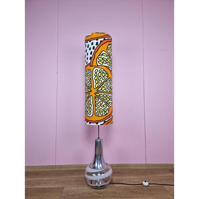 Floor Lamp with Illuminated Glass Base from Doria Leuchten, 1960s For Sale - Image 11 of 15