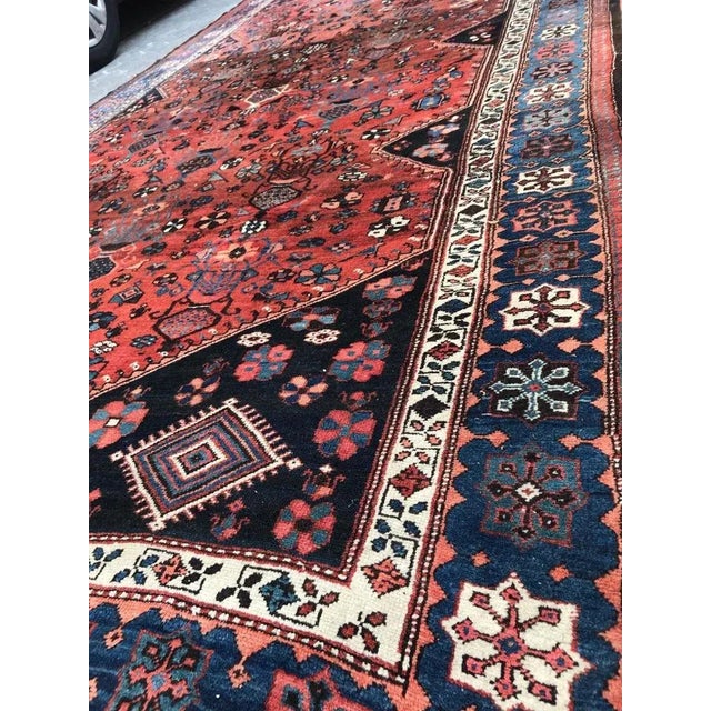 Large Kurdish Malayer Runner Rug For Sale - Image 16 of 18