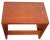 Chic architectural side, or end tables, made in Denmark circa 1960/1970's. The tales are constructed of solid teak, and...
