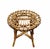 A round stool in curved rattan and bamboo from the mid-20th century, designed by Francesco Albini. Albini was among the...