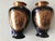 Copper Painted Vase in a Horseshoe from Ab, Set of 2 For Sale - Image 12 of 18
