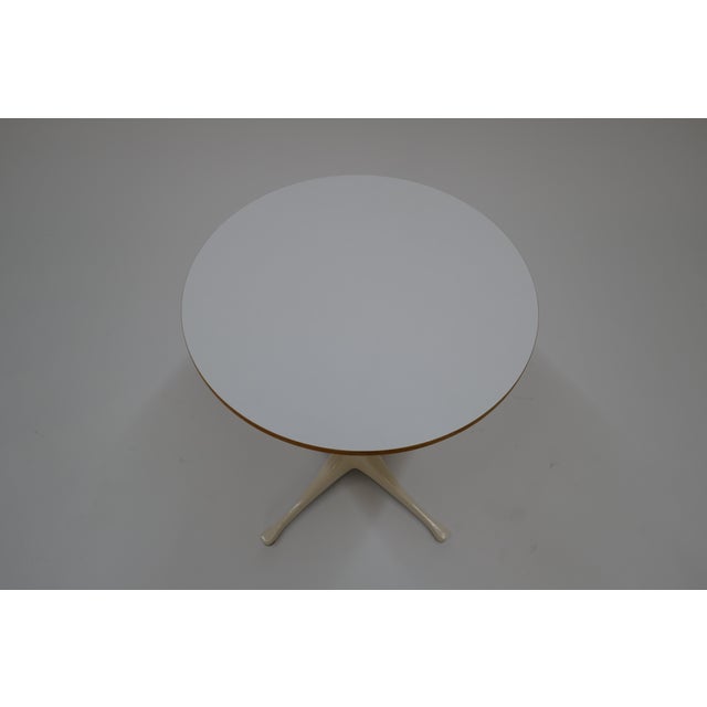 Herman Miller Round Side Table by George Nelson for Herman Miller For Sale - Image 4 of 11