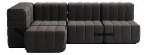 Flexible Small Corner Sofa by Ambivalenz, Set of 9
