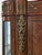Brown Early 20th Century French Louis XVI Revival Bronze-Mounted Marquetry & Marble-Top Display Credenza For Sale - Image 8 of 11
