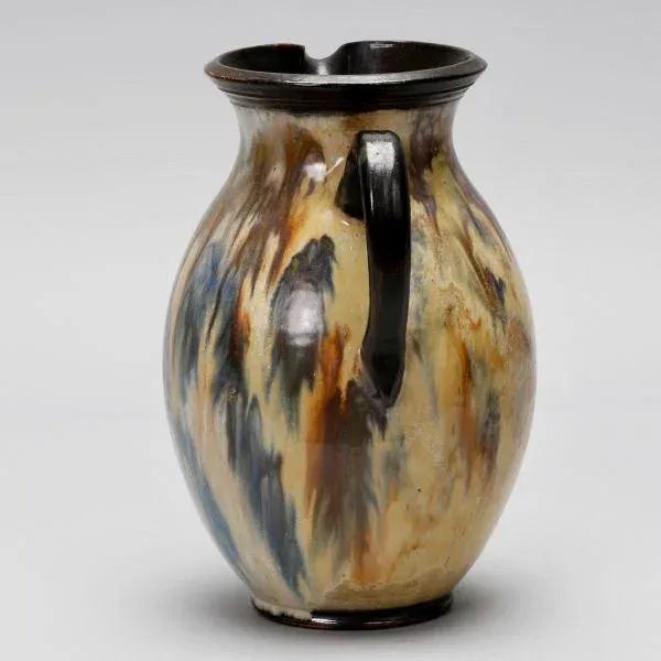 Ceramic 1930s Signed Losson Ceramic Belgian Jug For Sale - Image 7 of 11