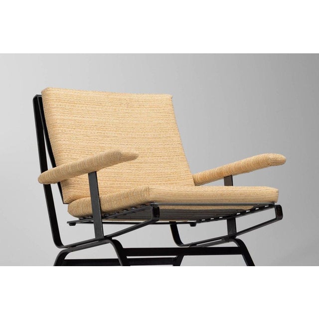 Beige Dione Lounge Chair attributed to Gastone Rinaldi for Rima, Italy, 1957 For Sale - Image 8 of 18