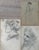 Heinrich Pforr, Studies of Women, 1920s, Pencil, in Very Good conditions. Designed 1920 to 1949 This piece is designed in...