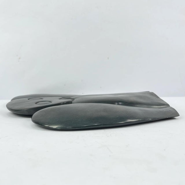 Early 20th Century Owl Sculpture Serpentine Stone by Gift Muza MATTER COLLECTION For Sale - Image 10 of 10