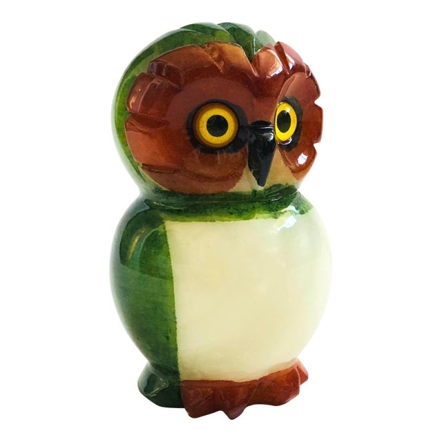 Alabaster Owl For Sale