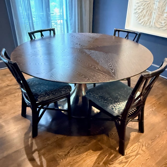 Julian Chichester Julian Chichester 60” Dakota Dining Table For Sale - Image 4 of 11