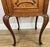 Metal Antique French Marble Top Oak Carved Nightstands For Sale - Image 7 of 11