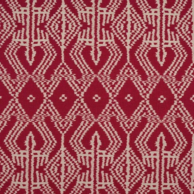 This relaxed, contemporary ikat is printed on unbleached Linen. With a substantial weight and sophisticated palette, it's...