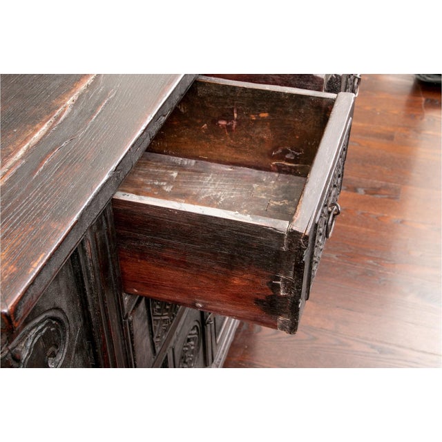 Antique Chinese Ming Dynasty Butterfly Cabinet For Sale - Image 10 of 13