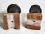 Black Vintage Art Deco Vases with Marble, 1930s, Set of 2 For Sale - Image 8 of 9