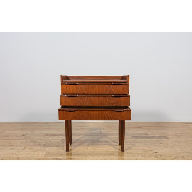 Brown Small Mid-Century Teak Dresser from Henning Jørgensen, Denmark, 1960s For Sale - Image 8 of 17