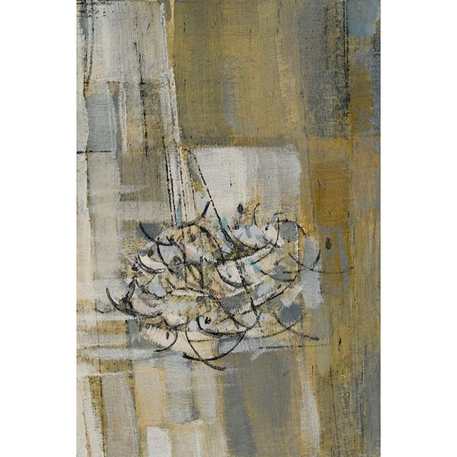 Mid 20th Century Mid 20th Century Joe Testa-Secca Untitled Figural Abstract For Sale - Image 5 of 6