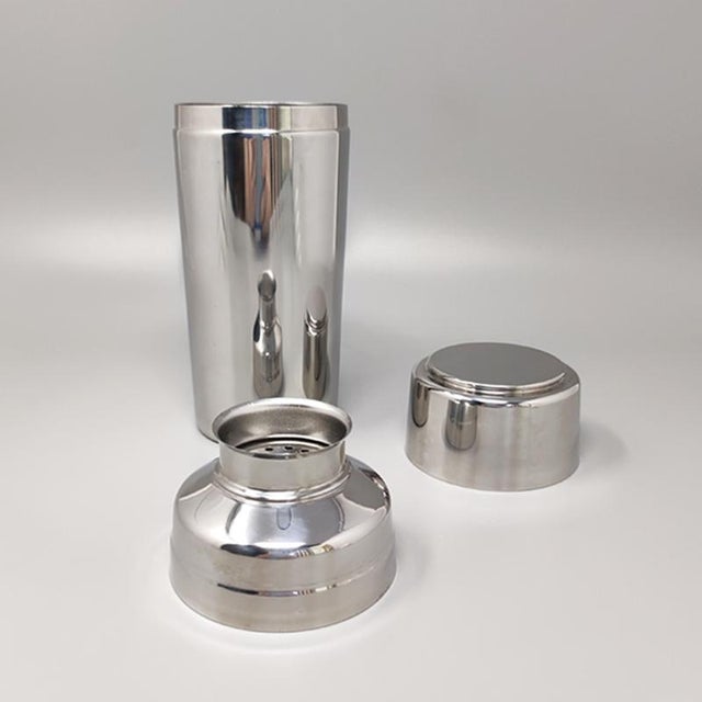 Italian Cocktail Shaker with Ice Bucket from Mepra, 1970s, Set of 3 For Sale - Image 6 of 10