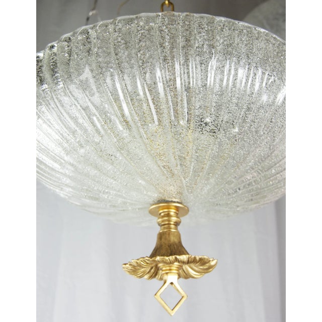 Traditional Vintage Murano Glass Pendant For Sale - Image 3 of 3