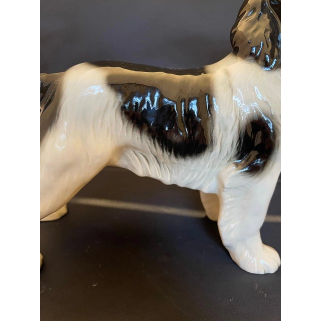 Ceramic German Porcelain Figure of Cocker Spaniel Dog, 20th Century For Sale - Image 7 of 9