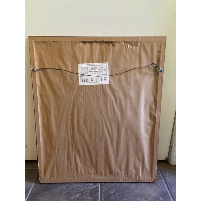 Vintage Robert Furber May Botanical Calendar Print, Framed For Sale - Image 9 of 12