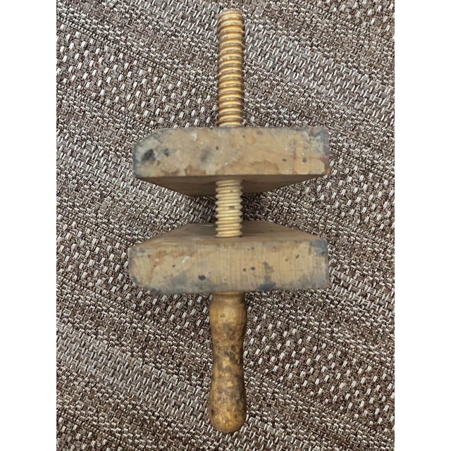 Vintage Professional Bookbinding Block Finishing Press For Sale - Image 9 of 12