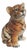 Italian Artist, Sculpture of a Tiger Cub, 1970s, Ceramic For Sale