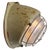 Industrial Industrial French Cast Iron and Clear Striped Holophane Glass Sconce from Mapelec For Sale - Image 3 of 6