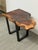 Design Plus Gallery presents a Walnut Wood Live Edge Slab Side Table from Go Living Edge. The fine grain of walnut is...