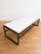Mid-Century Modern Vintage Double-Sided Coffee Table, 1970s For Sale - Image 3 of 18