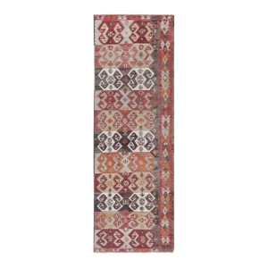 1960s Vintage Foyer Turkish Kilim Rug 4'11'' X 14'5''