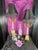 Mid-Century Modern Mid 20th Century Hollywood Regency Crystal & Brass Four‑Arm Candelabra Lamps With Black Fringe Shades — A Dramatic Pair For Sale - Image 3 of 12