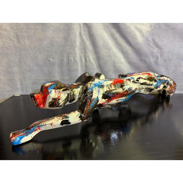 Early 21st Century Silvio Formichetti, Panther Sculpture, 21st Century, Resin For Sale - Image 5 of 17