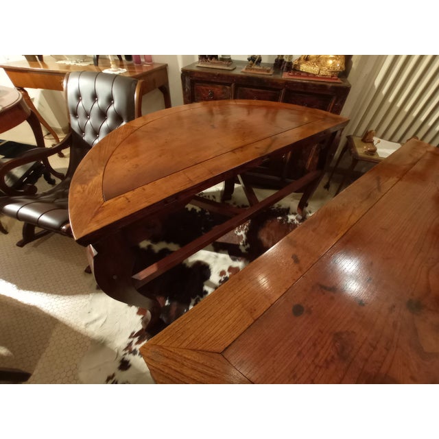 Wood Rosewood Round Table For Sale - Image 7 of 12