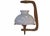 Wood Opaline and Oak Pendant Light by Guillerme & Chambron, 1950s For Sale - Image 7 of 7