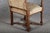 Antique Armchair with Floral Cover in Walnut, 1880 For Sale - Image 9 of 18