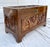 Chinese Vintage Chinese Intricately Carved Wood Camphor Chest For Sale - Image 3 of 13