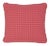 Schumacher Elias 18" Pillow in Red & Pink For Sale